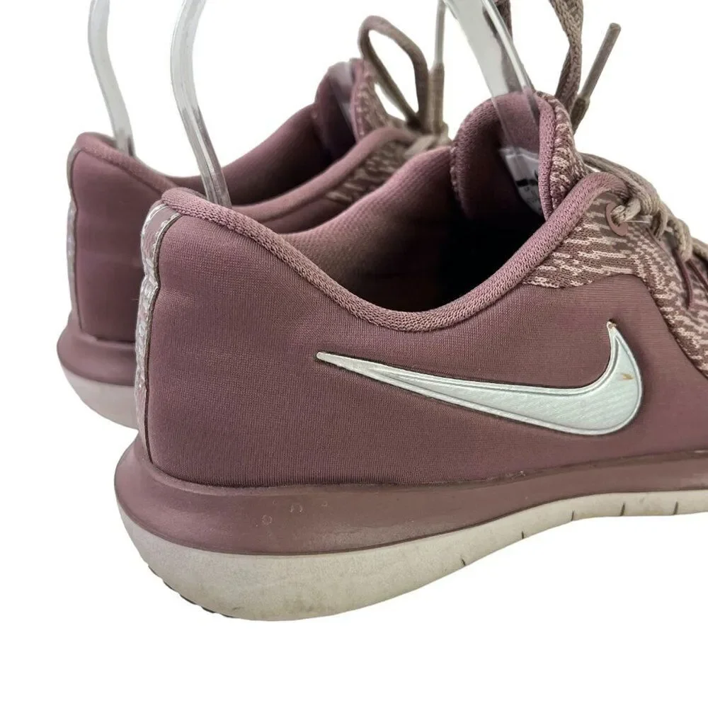 Nike Womens Flex Supreme TR6 Training Pink Lace Up Sneakers Shoes 909015-200 / 9